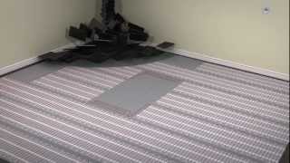 ProWarm Underfloor Heating Mat Installation [upl. by Sorvats]