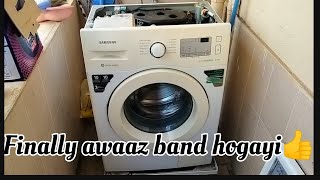 Samsung Front Load Inverter Washing Machine Noise Issue Solved [upl. by Hrutkay]