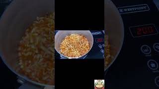 Samyang Carbo Ramen 🍜  Recipe 🤤 buldaknoodles buldakramen carbonara cheesy spicy [upl. by Hareehat670]