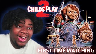 Childs Play 2 1990 Movie Reaction  FIRST TIME WATCHING [upl. by Ku]