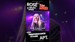 BLACKPINK ROSÉ amp Bruno Mars  APT 아파트 Performance Stage  Live From 2024MAMA Awards [upl. by Aynna]