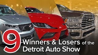 9 Winners amp Losers from the 2019 Detroit Auto Show The Short List [upl. by Aara505]