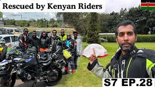 Kenyan Riders Helped me when I stranded Alone 🇰🇪 S7 EP28  Pakistan to South Africa [upl. by Jim]