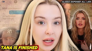 Tana Mongeaus Downfall is Now Official After Getting Exposed By Alissa Violet [upl. by Liva662]