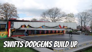 Swifts Dodgems Build Up Vlog  Ravensknowle Park Huddersfield  April 2022 [upl. by Yann836]