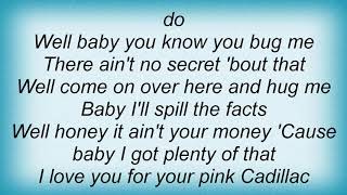 Jerry Lee Lewis  Pink Cadillac Lyrics [upl. by Asirralc627]