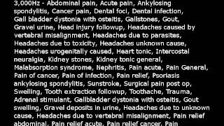 Gout swelling Gravel deposits in urine Isochronic Tones 3000 Hz Pure Series [upl. by Reeta]