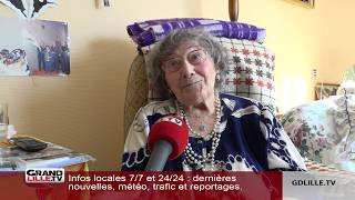 Bon anniversaire Lucie  100 ans à Hellemmes [upl. by Nagoh]