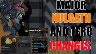 AQW Nulgath and Tercessuinotlim CHANGES  New Quests  Path To Nulgath  Regents Updated [upl. by Aerua]