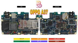 Oppo A37  Charging Data  Bornio Schematic amp Hardware Solution  Diagram smartphone Sixonline [upl. by Marchelle]