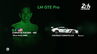 2017 Official Season Entry List  LMGTE PRO category [upl. by Nilrah582]