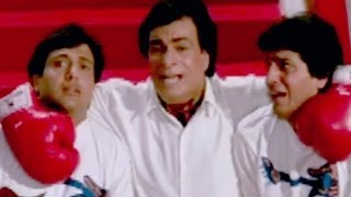 Govinda Chunky Pandey Kadar Khan Aankhen  Comedy Scene 313 [upl. by Brentt]