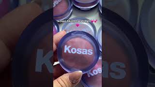 kosas baked blush swatches [upl. by Anelem]