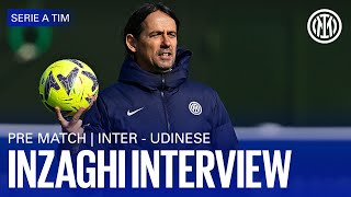 INTER  UDINESE  PREMATCH INTERVIEW 🎙️⚫🔵 [upl. by Quartus686]