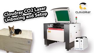 Cloudray 100W CO2 Laser Unboxing and Setup [upl. by Bergmans]