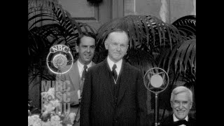 President Calvin Coolidge Talks to Old Pals [upl. by Guglielmo716]