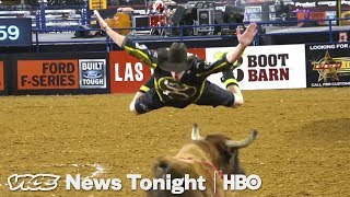 Freestyle Bullfighters Are Bringing The X Games To The Rodeo HBO [upl. by Enileoj]