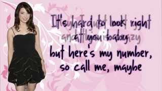 Call Me Maybe  Carly Rae Jepsen Lyrics [upl. by Hadeehsar148]