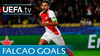 Radamel Falcao  Six great goals [upl. by Refinnaej397]