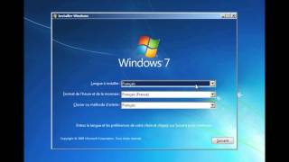 Installer Windows 7 [upl. by Souvaine]