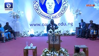 Faculty Of Science Obafemi Awolowo University Lecture  LIVE [upl. by Ecnatsnok]