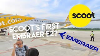 Flying Scoot’s FIRST Embraer E190E2 To Krabi  TRIP REPORT  Economy  TR684 [upl. by Mallon]