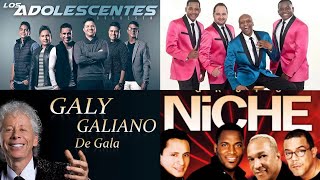 LA SALSA QUE HIZO HISTORIA MIX  NICHEGUAYACAN ADOLESENTES  GALY GALIANO [upl. by Betthezel]