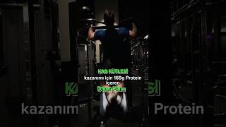 165 GRAM PROTEİN İÇEREN GÜNLÜK BESLENME LİSTESİ  DİYET LİSTESİ shorts fitness diyet [upl. by Philcox]