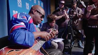 Wyclef Jean shows off his tapping at UMass Lowell [upl. by Reisinger]