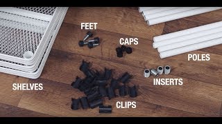 How to Assemble your MeshWorks® Shelving Unit [upl. by Annehs]