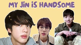 JinKook  KookJin My Jin is Handsome  Jung Kook Saying Jin is Handsome Throughout the Years [upl. by Nojram580]