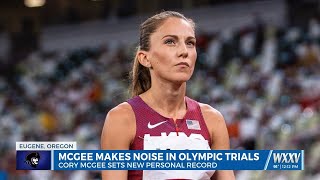 Pass Christians Cory McGee sets new personal record during Olympic Trials [upl. by Baoj]