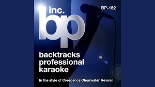 Wholl Stop the Rain Karaoke Instrumental Track In the Style of Creedence Clearwater Revival [upl. by Leunad]