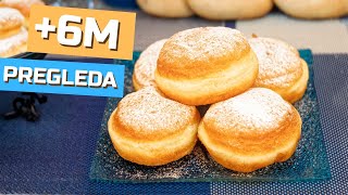 Krofne recept  Donut  Krapfen [upl. by Block]