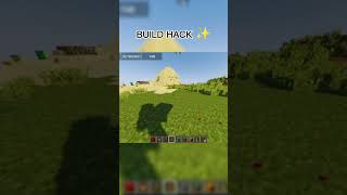 Rate the build hack⭐ build hack buildhack mincraft shorts short [upl. by Jo Ann]