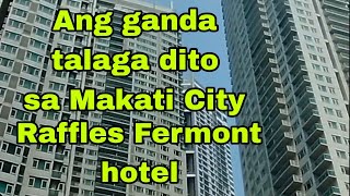 Raffles Fermont hotel at Makati City KAsiaw TV japersniperofficial [upl. by Ralfston]