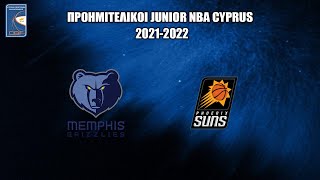 Live Προημιτελικοί Junior NBA Cyprus  Memphis Grizzlies v Phoenix Suns  22022022  1000 [upl. by Lewls]