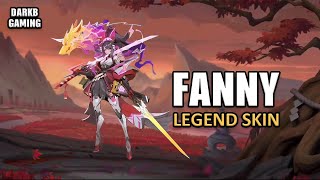 Fanny Legend Skin  Mobile Legends [upl. by Llerrud]