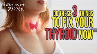 Cure for Thyroid Disease Discovered 2024  Dr Osbornes Zone [upl. by Bilow]