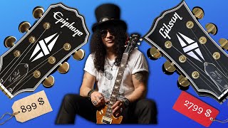 Epiphone vs Gibson  SLASH Edition  Is the Gibson worth the extra money [upl. by Stratton256]