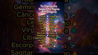 Tú elemento según tú signo astrológico horóscopo signos zodiac zodiacsigns dana [upl. by Suravat]