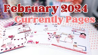 3 Ideas for Happy Planner Currently Pages February 2024 [upl. by Anirres]