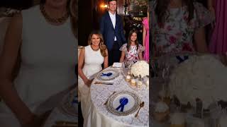 Melania and Ivanka Trump chose white dresses for Arabelas birthday  WHAT DO YOU THINK [upl. by Aihsena]