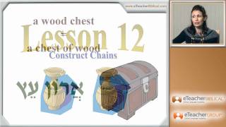 Learn Biblical Hebrew  lesson 12  Construct Chains  by eTeacherBiblicalcom [upl. by Eillen]