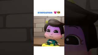 Staycation  Lagu Anak Islami  Omar amp Hana [upl. by Tomkiel807]