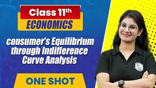 Consumer Equilibrium through Indifference Curve Analysis in One Shot  Micro Economics Class 11th [upl. by Landis]