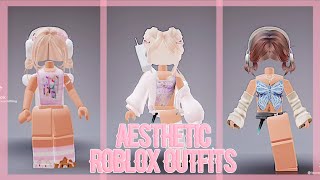 AESTHETIC Roblox Outfit Ideas TikTok Compilation [upl. by Yarb999]