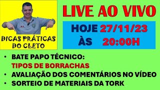 DICAS PRÃTICAS DO CLETO  Tipos de borrachas Sorteio de materiais da TORK [upl. by Kolosick]