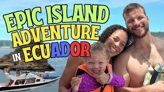 Exploring Ecuador Epic Family Adventure Sailing to the Wonderful Salango Island in Puerto Lopez [upl. by Alrats]