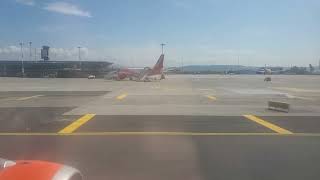 Landing at Basel International Airport from London Gatwick International Airport [upl. by Hassin]